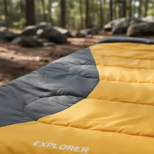 Sacco a Pelo Nat Geo Explorer SNG909N da -2°C a +14°C Giallo con Grigio - Product Image 6