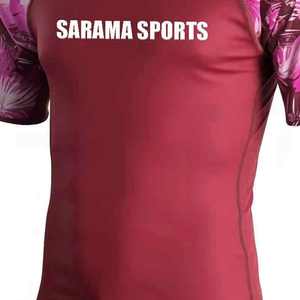 Rashguard de MMA para Hombre, Hecho a Medida, Precio de Fábrica al por Mayor, Rashguard de Jiu Jitsu de Manga Corta de Alta Calidad para Hombre - Product Image 6
