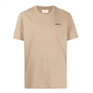 Cómoda camiseta de secado rápido Tamaño personalizado XS Algodón transpirable Poliéster con cuello redondo Disponible en stock