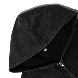 Sweats à capuche délavés à l'acide unisexe oversize heavyweight Vintage Style Custom Made Hoodie Fleece Cotton For Streetwear Fashion wear - Product Image 3