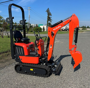 Mini-excavatrice Kubota K008 3, haute performance, compacte, excavatrice hydraulique sur chenilles pour la construction et l'agriculture - Product Image 4