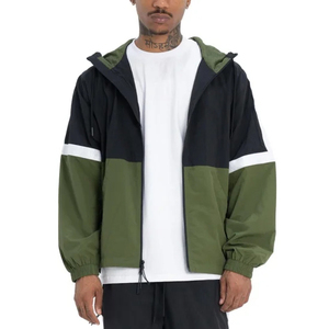 Chaqueta Cortavientos de Alta Calidad para Hombre, Personalizada, Talla Grande, Impermeable, con Cierre de Cremallera, Cortavientos, Transpirable - Product Image 3