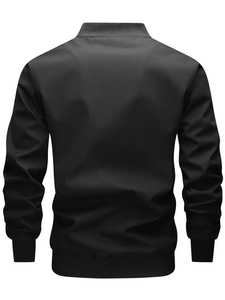 Blouson d'aviateur à logo personnalisé pour hommes blouson d'aviateur de qualité bon marché blouson d'aviateur taille plus pour hommes - Product Image 5