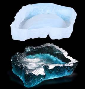 Cuenco para servir de resina de grado alimenticio de primera clase, perfecto para ensaladas, frutas y aperitivos, cuencos de ensalada de resina de alta calidad hechos a mano - Product Image 5