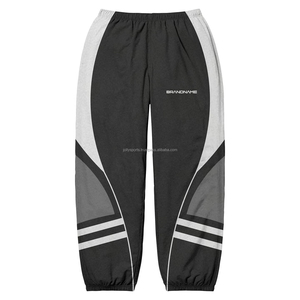 Winter <b>Women</b> Loose Buttons Windbreaker Screen Printed Baggy Waterproof <b>Nylon</b> Pants Trouser <b>For</b> <b>Women</b> High Quality Street Wear - Product Image 4
