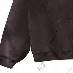 เสื้อสวมหัวมีฮู้ดโอเวอร์ไซส์ผ้าฝ้ายลำลองกระเป๋าจิงโจ้มีเชือกรูดสำหรับผู้ชาย/ผู้หญิง - Product Image 3