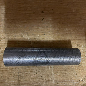 Solid Color Light <b>Weight</b> Damascus Round <b>Bars</b> Professional Quality Made Damascus Steel Round <b>Bars</b> - Product Image 5