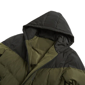 Chaqueta de Invierno Acolchada para Hombre, Personalizada, con Capucha, Cálida, Gruesa, Ligera, con Revestimiento - Product Image 2