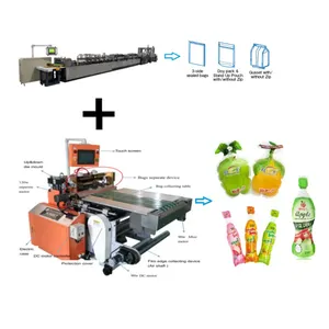 Hoge Kwaliteit Plastic Volautomatische Onregelmatige Speciale Vorm Pp Bag Making Machine Gestanst Custom Vorm Mylar Zak Machine