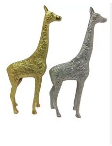 Adornos de jirafa de aluminio de diseño Art Deco europeo, artesanía de buena calidad, decoración del hogar, decoración de escritorio, manualidades de juguete, precio al por mayor - Product Image 3