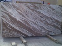 Dalles de marbre brun de Toronto Carreaux de pierre naturelle polie et flambée modernes pour sol Salle de bain Design de dalle de granit urbain élégant