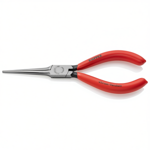 คีมปากแบนยี่ห้อ Knipex สีดำ หัวเคลือบอะทราเมนต์ ด้ามจับขัดเงาเคลือบพลาสติก - Product Image 2