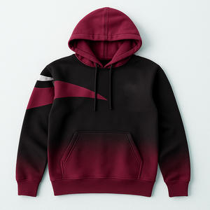 Sudaderas con capucha de 100% algodón personalizadas para hombre, ropa de diseñador transpirable de talla grande con logotipo estampado en 3D - Product Image 3