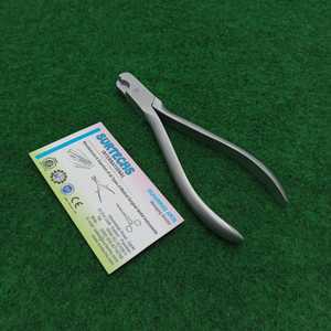 Surtechs 14.5 cm Pince d'orthodontie et de prothèse en acier inoxydable Source d'alimentation manuelle avec fermoir adhérent Caractéristique de flexion - Product Image 2