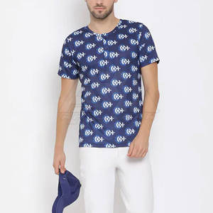 Camiseta de Hombre de Color Sólido, Calidad Premium, Sublimada, la Más Vendida, Corte Holgado, Poliéster/Algodón, Venta al Por Mayor OEM - Product Image 1