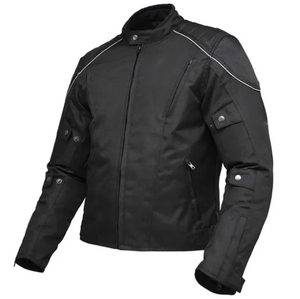 Fournisseur direct d'usine Nouveau design de vestes de moto en cuir Veste de moto sur mesure de qualité supérieure à un prix raisonnable - Product Image 3
