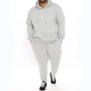 Jersey de 2 piezas para hombre, conjuntos de Sudadera con capucha, venta al por mayor, ropa de invierno de lana, chándal de talla grande transpirable estampado para hombre - Product Image 1