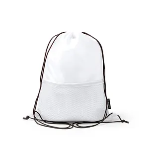 Zaini sportivi con coulisse Tizzle in RPET: Borsa promozionale sostenibile per gadget - Product Image 6