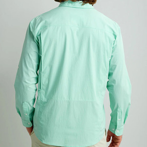 Bon fabricant Chemise boutonnée pour hommes Chemise boutonnée entièrement personnalisée Top tendance Chemise boutonnée anti-froissement de haute qualité - Product Image 2