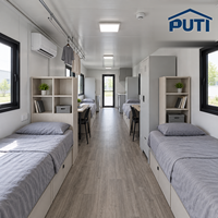 Suite Cabine Apple de 20 pieds en acier modulaire protégé contre la corrosion pour club de plage tropical et hôtel de plongée