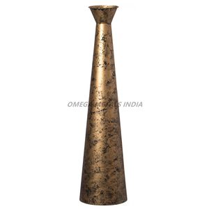 Vase en métal en laiton antique de haute qualité avec large bord classique et corps incurvé parfait pour la décoration intérieure traditionnelle et le style vintage - Product Image 6