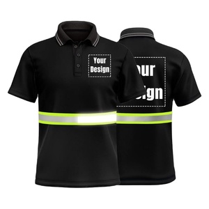 Camiseta Polo de Alta Visibilidad Ligera para Hombre, Camisetas Polo de Seguridad - Product Image 1