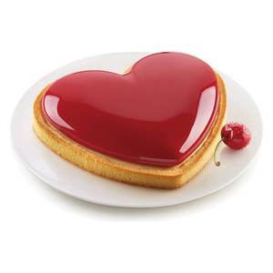 Molde de Silicona para Pastel en Forma de Corazón Silikomart, 18.8x15.8cm, Herramientas para Hornear Creativamente - Product Image 2