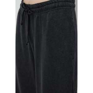 Pantalones Deportivos Anchos de Felpa Color Carbón - Product Image 4