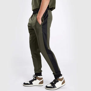 Pantalon de jogging pour hommes personnalisé Vêtements d'entraînement avec poches zippées sur le devant Marque de distributeur OEM - Product Image 4