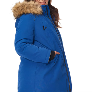 Chaqueta Parka para Mujer, Hecha para Clima Frío y Comodidad al Aire Libre, Chaqueta Parka para Mujer Diseñada para Brindar Calidez en Invierno y Sensación Suave - Product Image 4