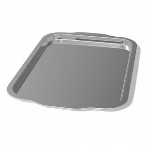 Bandeja de metal promocional pequeña rectangular 250x160x15mm 0,50 LT - Product Image 1