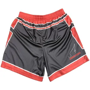 Shorts de basquete masculino personalizados com bolsos, shorts de secagem rápida para academia e corrida, calças curtas com faixa elástica para ginástica, equipamento de corrida e fitness