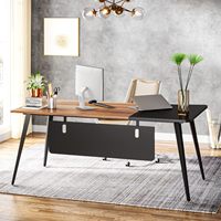 Escritorio de Computadora Moderno de Lujo en Oferta, Convertible, de Madera Maciza, Hecho a Mano, Personalizado, de Alta Calidad, con Altura Ajustable y Cajón para Oficina