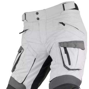 Pantalones Vaqueros de Motocicleta para Hombre, Cintura Media, Frente Plano, Protectores de Rodilla y Cadera, Tinte Liso, para Motocross, con Cierre de Cremallera - Product Image 4