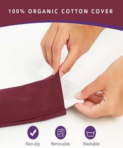 Made in India <b>Eye</b> <b>Pillows</b> for Relaxation & Meditation, Microwavable Weighted with Flaxseeds and Lavender Filling - Product Image 6