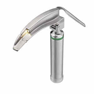 Laryngoscope professionnel à manche court à lame droite en acier inoxydable Le Pakistan a fait un laryngoscope chirurgical de dernière arrivée - Product Image 6