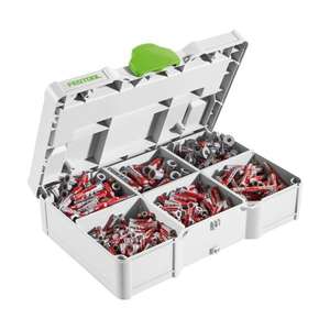 Ensemble de chevilles Festool SYS3 S 76-DBL (6 pièces) pour béton - Product Image 1