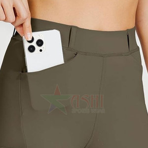 Leggings de Equitación para Mujer, Elásticos, Impermeables, Resistentes al Viento, de Spandex/Poliéster, Corte Regular - Product Image 5