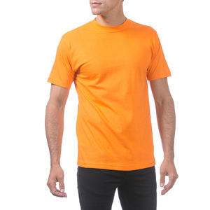 T-shirt pour homme en coton biologique 100% de luxe, col en V, pré-rétréci, manches courtes, respirant, coupe ajustée - Product Image 6