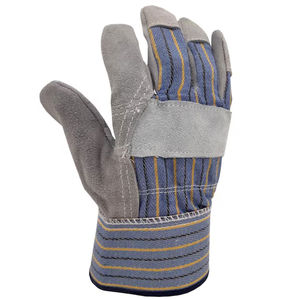 Gants de travail en cuir pleine fleur pour tâches lourdes, offrant une protection élevée, gants adaptés au travail mécanique avec conception de protection, gants de travail pour monteurs. - Product Image 1