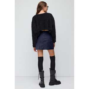 <b>Velvet</b> Trim Mini <b>Skirt</b> - Product Image 5