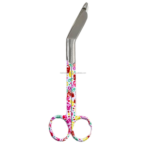 Tijeras Médicas Lister para Vendajes, Manuales, Duraderas, Rosas, Multicolor, de Acero Inoxidable, para Trauma, CE ISO OEM ODM, Proveedor Mayorista - Product Image 6