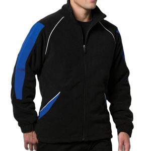 Vestes en polaire pour hommes, vêtements d'extérieur chauds et légers en coton polyester teint uni pour l'automne, l'hiver et l'extérieur, confortables - Product Image 1