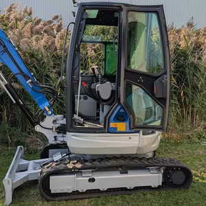 Mini-excavatrice avec pelle à tranchée de 1 tonne, godet de 380 mm de large, moteur principal de 3,5 T, pompe, garantie de 2 ans, origine américaine - Product Image 1