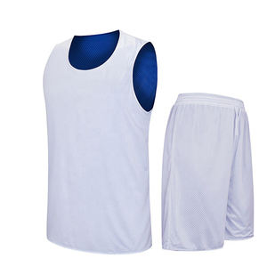 ชุดบาสเก็ตบอลสำหรับผู้ใหญ่ชุดบาสเก็ตบอลผ้าตาข่ายใส่ได้ตามต้องการ - Product Image 1