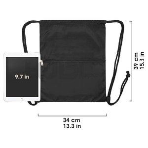 Casual Wear Comfortable <b>Drawstring</b> <b>Bags</b> For Adult High Quality Polyester Draw <b>Drawstring</b> Sports Gym <b>Bag</b> - Product Image 4