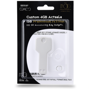 Chiavetta USB in Metallo Personalizzata da 4GB per Gadget Promozionali - Product Image 3
