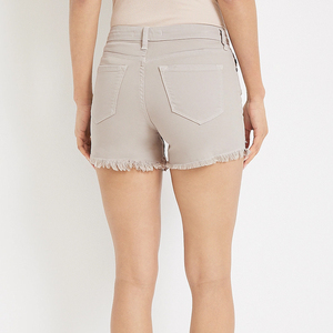 กางเกงขาสั้นผ้ายีนส์ของผู้หญิงผ้าแห้งเร็วสวมใส่สบาย - Product Image 2