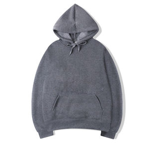 Vente en gros de pulls à capuche vierges 100% coton unisexes avec logo personnalisé pulls à capuche décontractés à la mode en polaire - Product Image 2