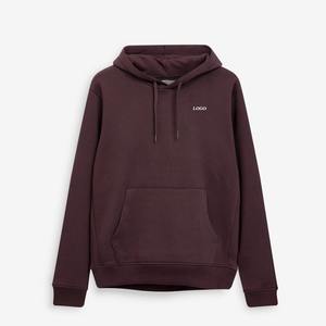 Sudaderas con capucha personalizadas de alta calidad para hombres Sudaderas con capucha de moda para hombres Sudaderas con capucha transpirables de colores sólidos de gran tamaño para hombres Tarifa barata - Product Image 1